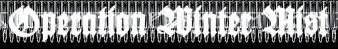 Operation Winter Mist logo