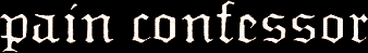 Pain Confessor logo