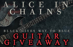 Win a Jerry Cantrell Signature model guitar signed by the band