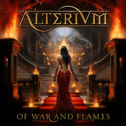 Alterium - "Of War And Flames" CD cover image