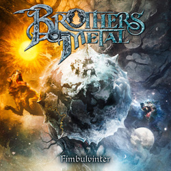 Brothers Of Metal - "Fimbulvinter" CD cover image