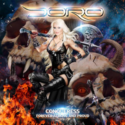 Doro - "Conqueress - Forever Strong And Proud" CD cover image