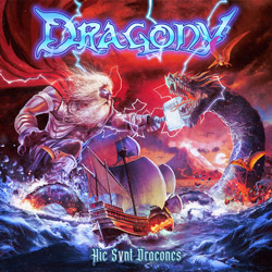 Dragony - "Hic Svnt Dracones" CD cover image - Click to read review