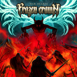 Frozen Crown - "War Hearts" CD cover image - Click to read review