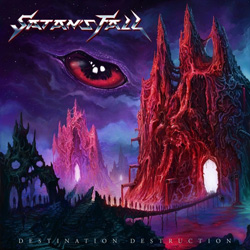 Satan's Fall - "Destination Destruction" CD cover image - Click to read review