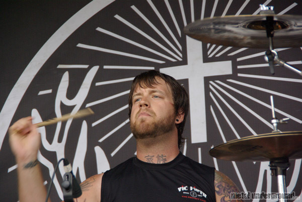 Walls Of Jericho - Rockstar Mayhem Festival 2008 (Camden -  NJ) (image 44 of 45)