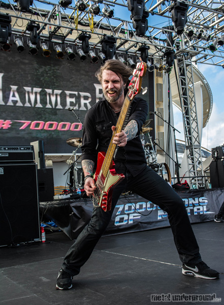 Hammerfall @ 70,000 Tons Of Metal 2016, Day 2