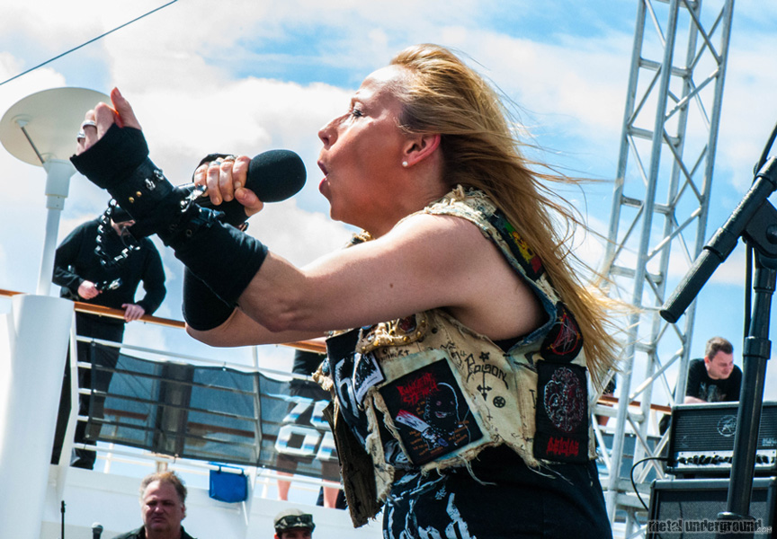 Holy Moses @ 70,000 Tons Of Metal 2016, Day 2