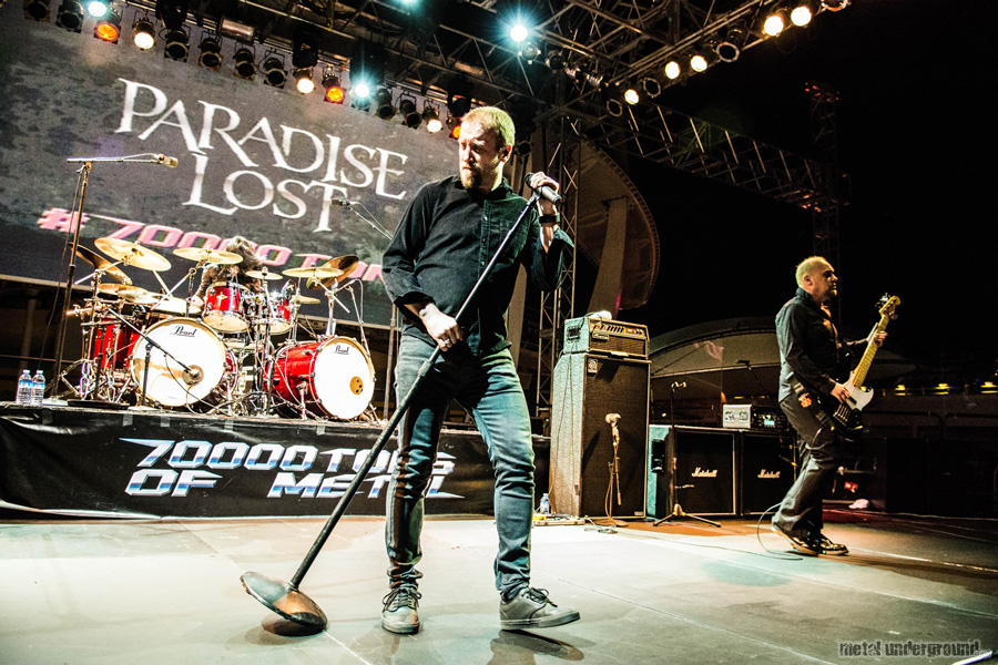 Paradise Lost @ 70,000 Tons Of Metal 2016, Day 2
