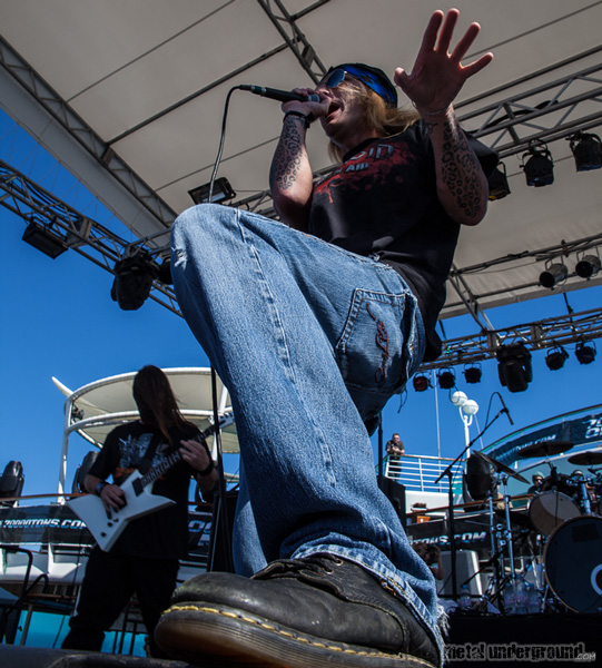 Atheist @ 70,000 Tons of Metal 2012, Day 4