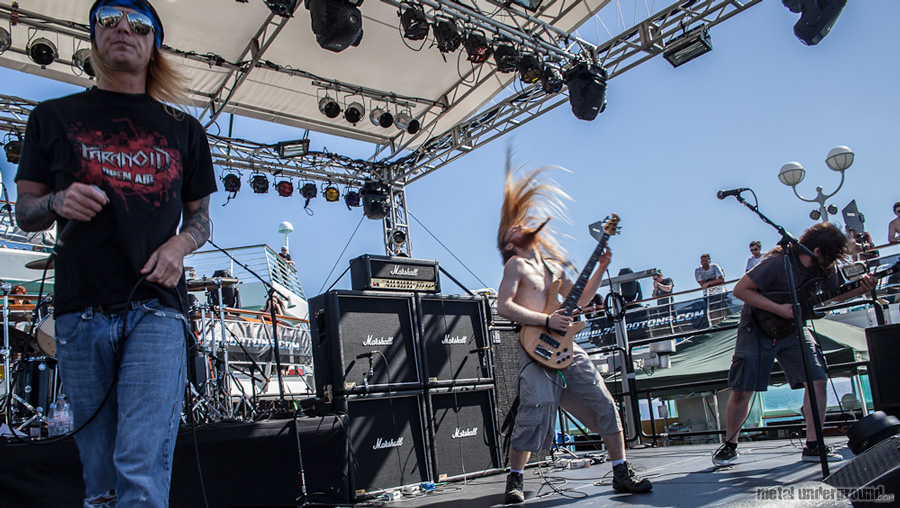 Atheist @ 70,000 Tons of Metal 2012, Day 4