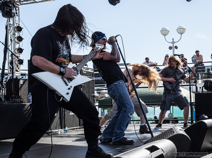 Atheist @ 70,000 Tons of Metal 2012, Day 4