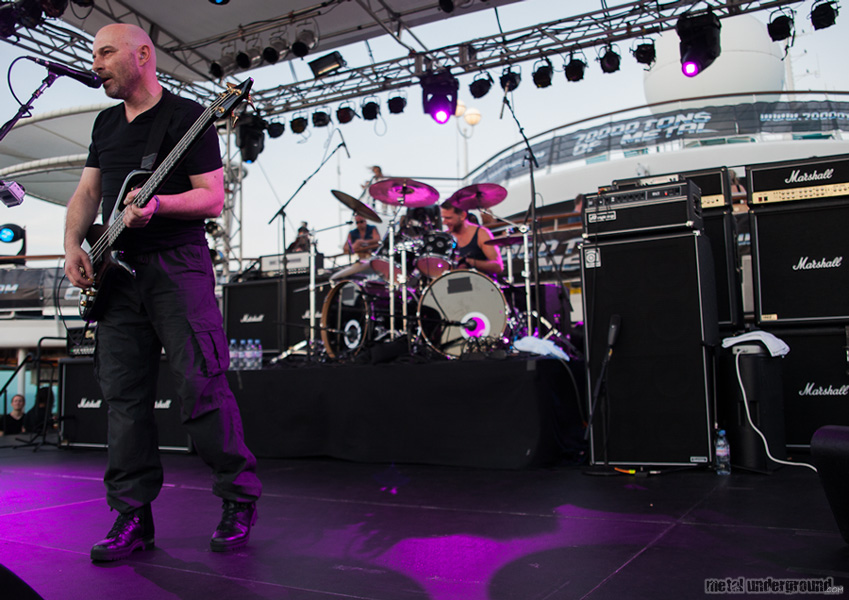 Coroner @ 70,000 Tons of Metal 2012, Day 4