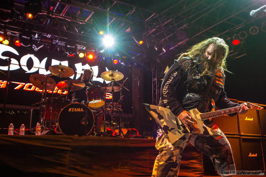 Soulfly @ 70,000 Tons of Metal 2015, Day 2