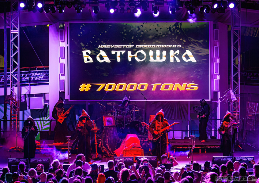 Krzysztof Drabikowski's Batushka @ 70000 Tons Of Metal 2024 (Day 2)