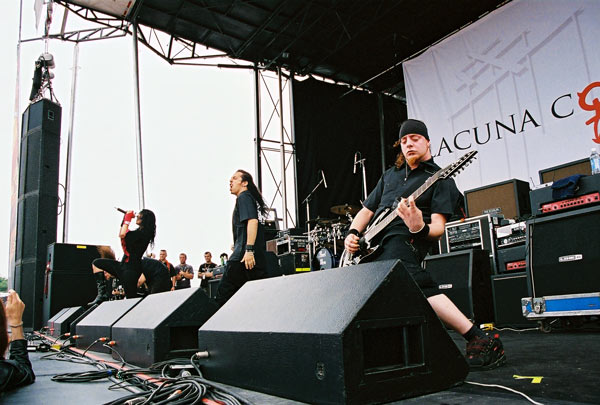 Lacuna Coil @ Ozzfest 2004 (Mansfield, MA)